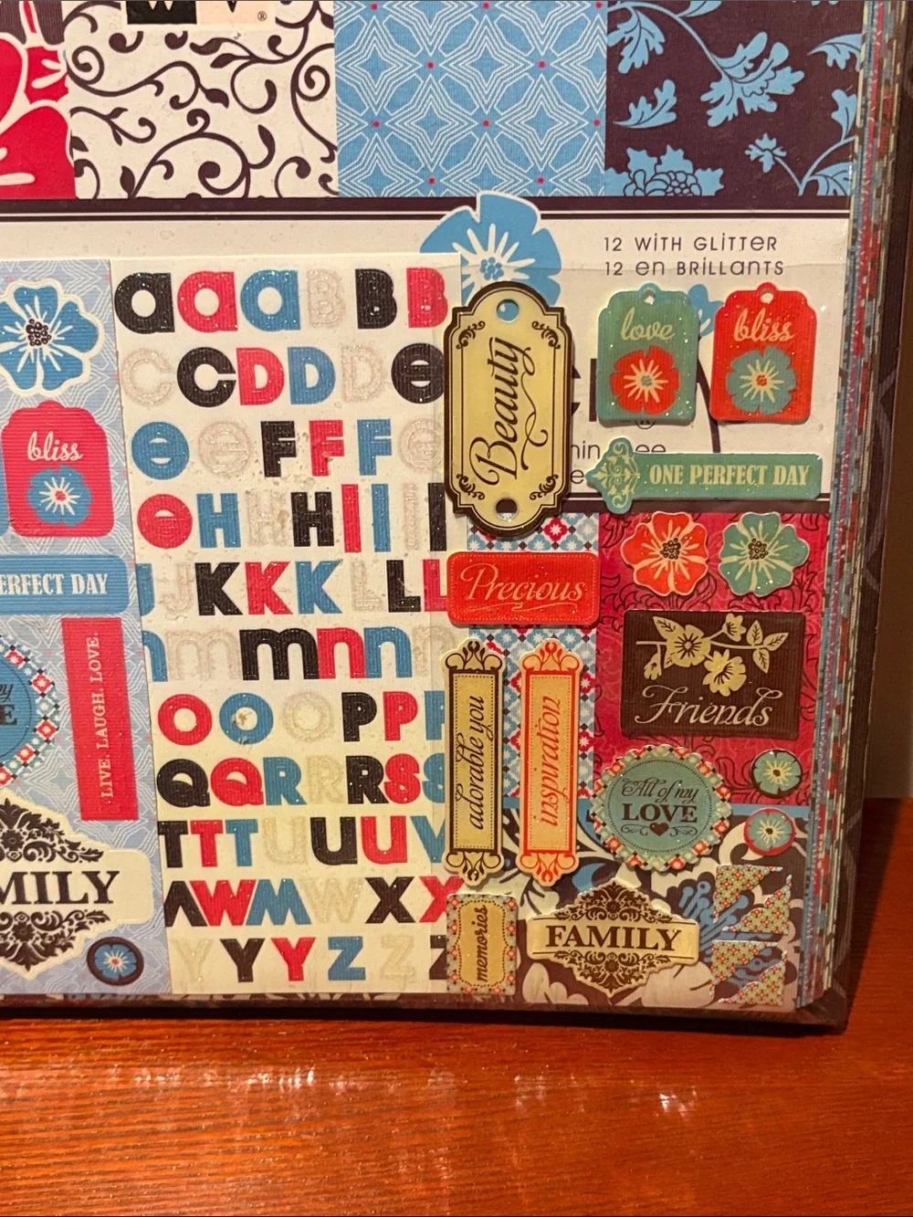 DCWV Monticello 12x12 Scrapbook Combo Pack